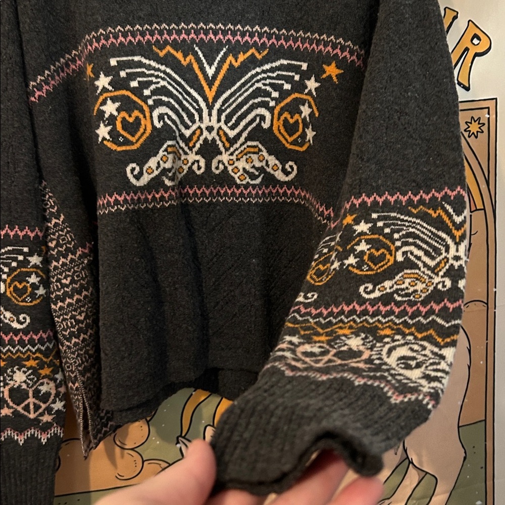 RARE! Wool. Odd Molly oversized ☮️ lambswool sweater